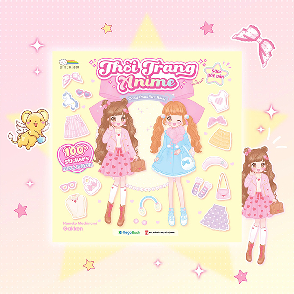 Sach Boc Dan - Thoi Trang Anime - Cong Chua No Hong