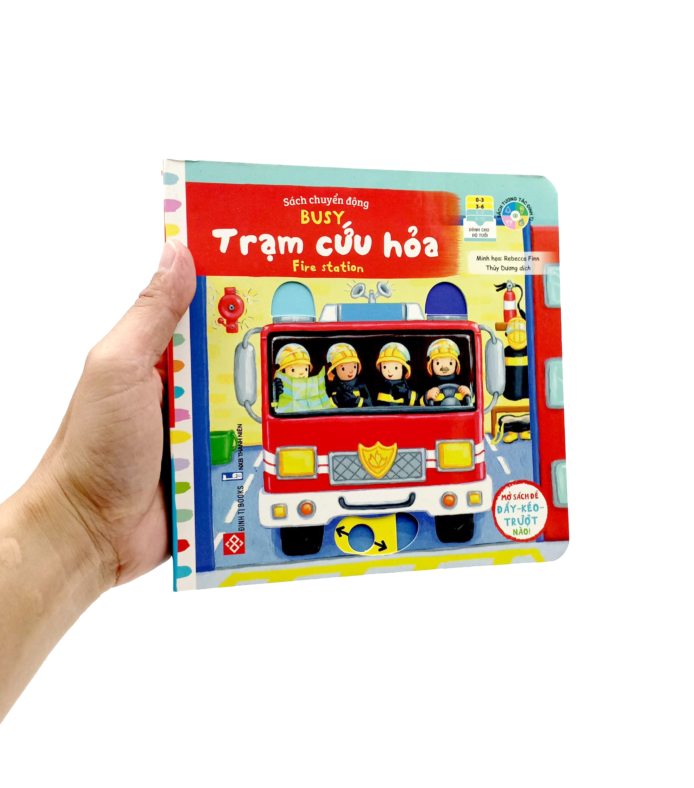 Sách Chuyển Động - Busy - Fire Station - Trạm Cứu Hỏa - Ảnh 6