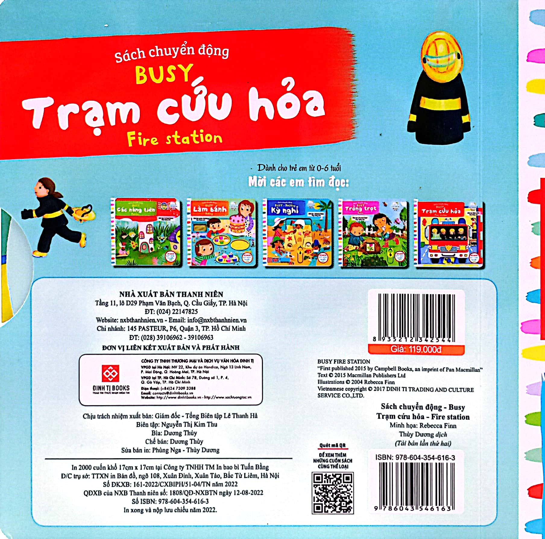 Sách Chuyển Động - Busy - Fire Station - Trạm Cứu Hỏa - Ảnh 7