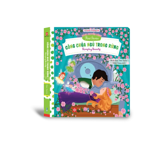 sách chuyển động - first stories - công chúa ngủ trong rừng - sleeping beauty - Ảnh 2