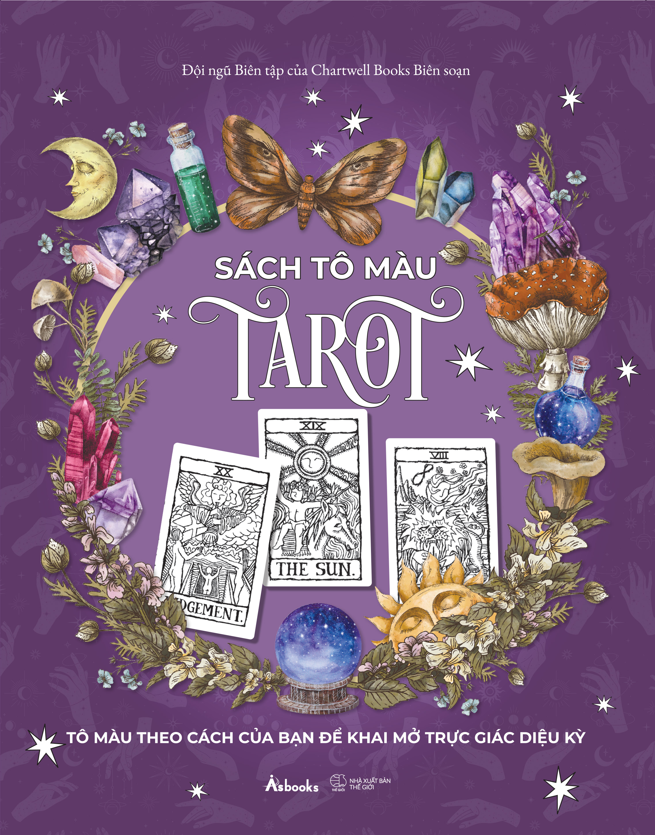 [Sách Đồng Giá 50K] Tô Màu Tarot - Tô Màu Theo Cách Của Bạn Để Khai Mở Trực Giác Diệu Kỳ - Ảnh 2