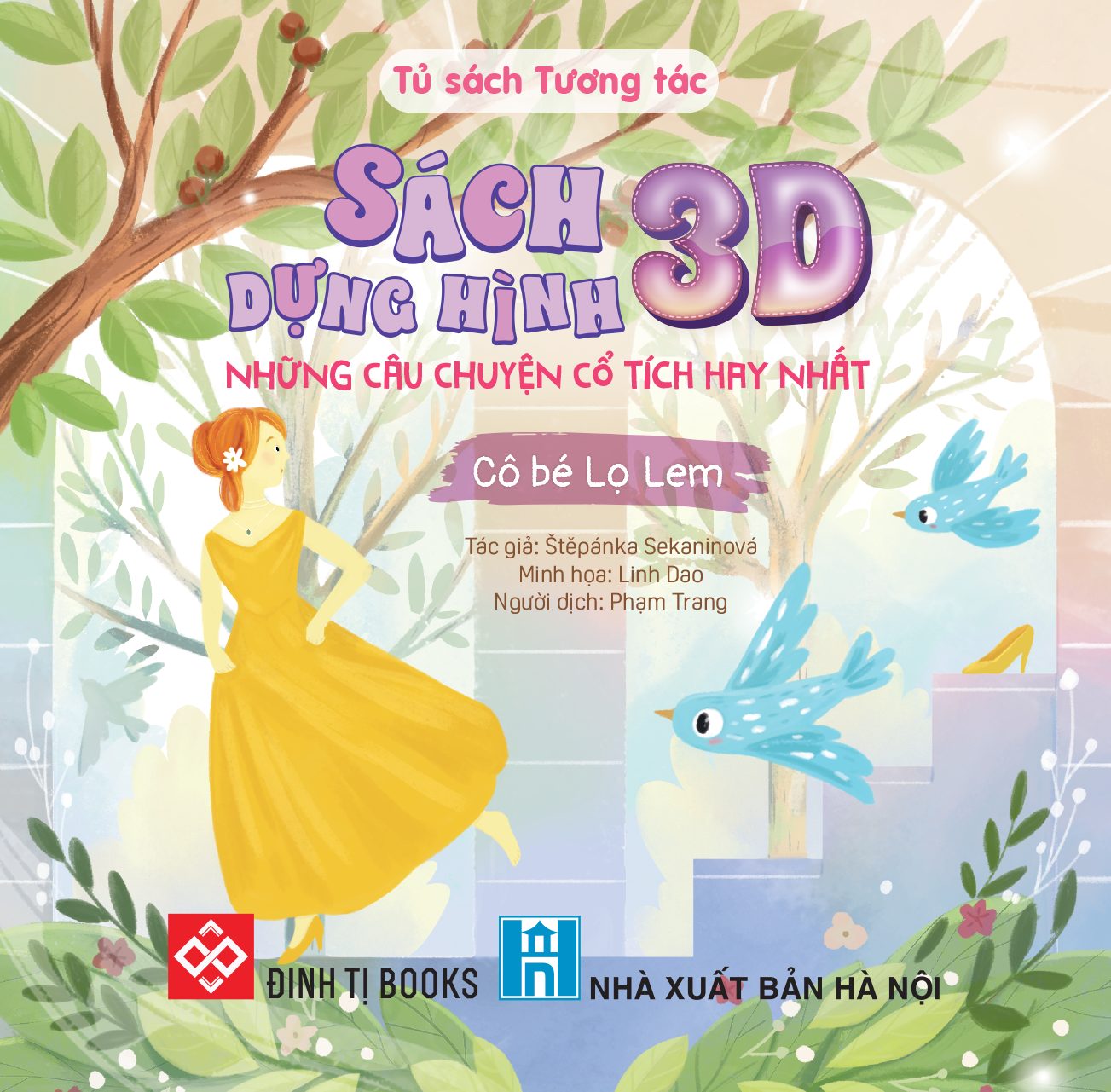 Sach Dung Hinh 3D - Nhung Cau Chuyen Co Tich Hay Nhat - Co Be Lo Lem - Bia Cung - Ảnh 3