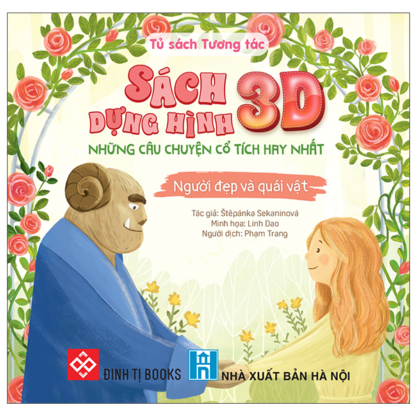 Sach Dung Hinh 3D - Nhung Cau Chuyen Co Tich Hay Nhat - Nguoi Dep Ngu Trong Rung - Bia Cung - Ảnh 8