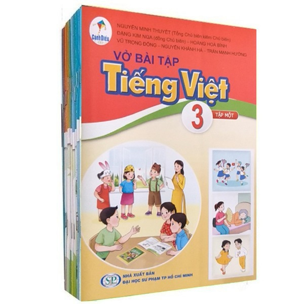 Sach Giao Khoa Bo Lop 3 - Canh Dieu - Sach Bai Tap (Bo 13 Cuon) (Chuan)