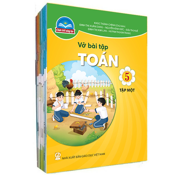 Sach Giao Khoa Bo Lop 5 - Chan Troi Sang Tao - Sach Bai Tap (Bo 12 Cuon) (My Thuat Ban 1) (Chuan)