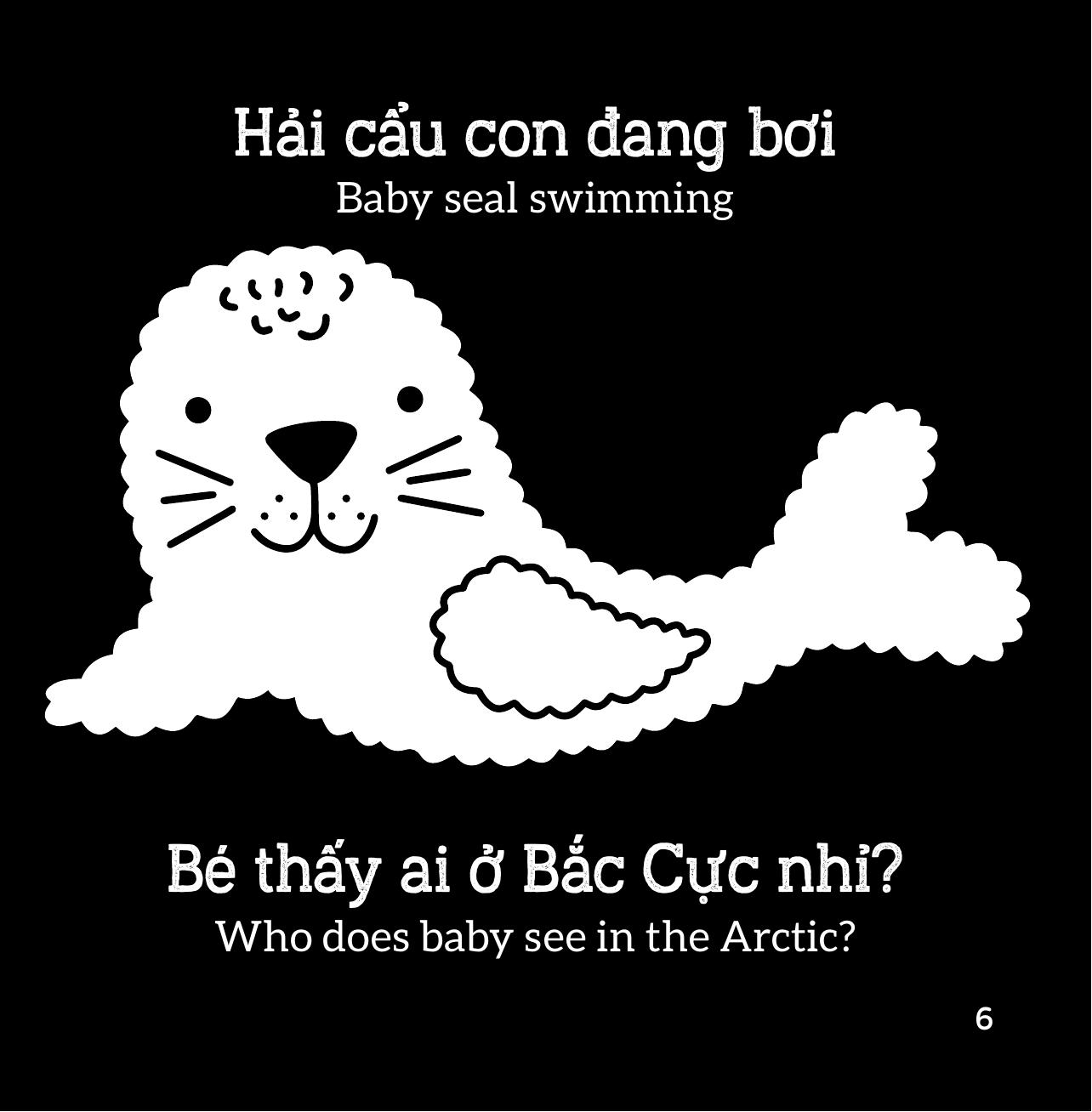 Sách Kích Thích Thị Giác - Em Bé Thấy Gì? - Động Vật - Ảnh 8