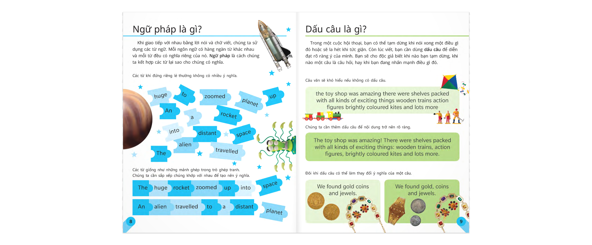sách tham khảo trực quan về ngữ pháp và dấu câu - Ảnh 5