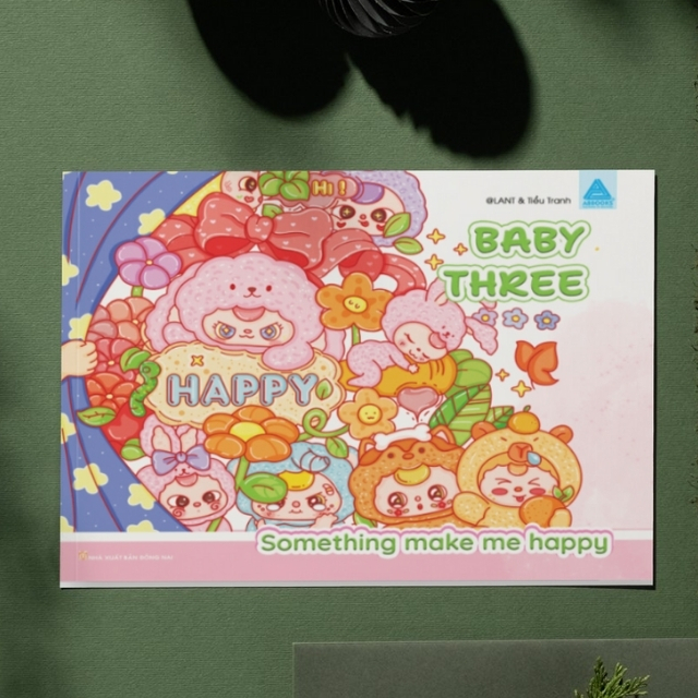 Sach To Mau Baby Three Something Make Me Happy - Ảnh 10