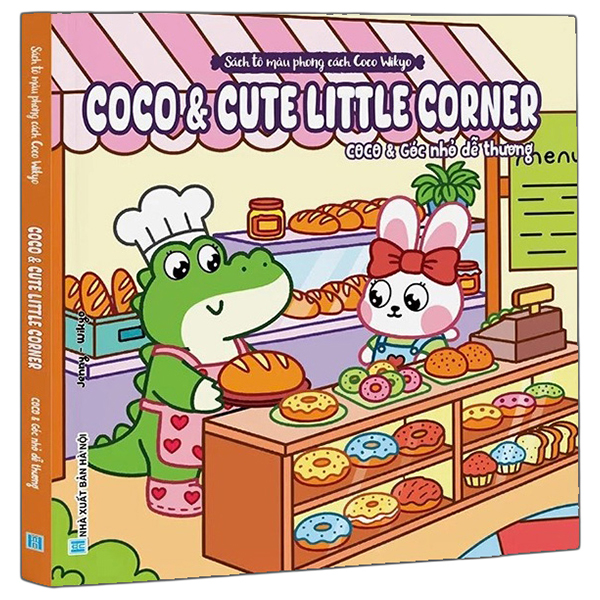 Sách Tô Màu Phong Cách Coco Wikyo - Coco Và Halloween Festival - Coco Và Lễ Hội Halloween - Ảnh 8