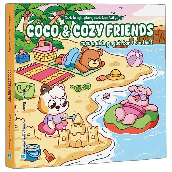 Sách Tô Màu Phong Cách Coco Wikyo - Coco Và Merry Christmas - Coco Và Giáng Sinh Vui Vẻ - Ảnh 6
