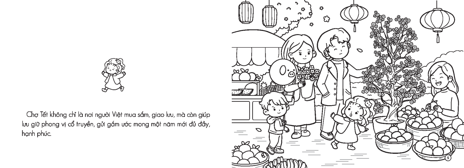 sách tô màu - tết và lễ truyền thống việt nam - Ảnh 5