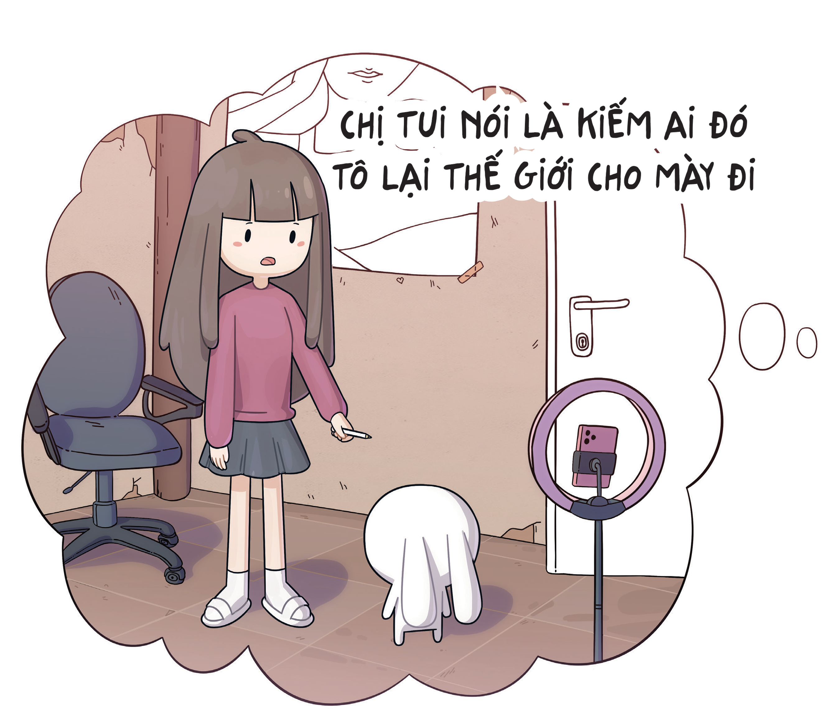 Sách Tô Màu - Thỏ Bảy Màu Trong Thế Giới Bay Màu - Ảnh 7