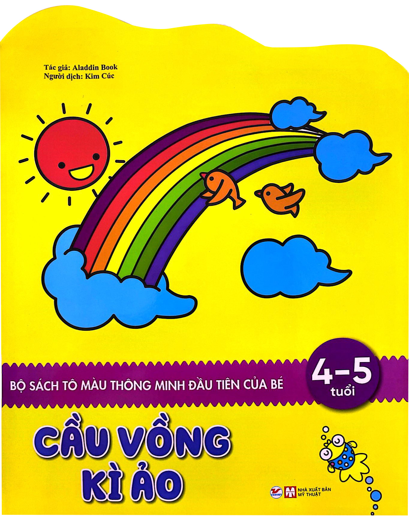 sách tô màu thông minh đầu tiên của bé - cầu vồng kì ảo (4 - 5 tuổi) - Ảnh 2
