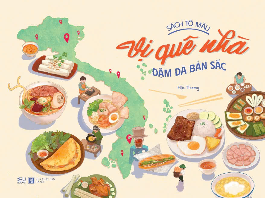 Sách Tô Màu - Vị Quê Nhà - Đậm Đà Bản Sắc - Ảnh 2