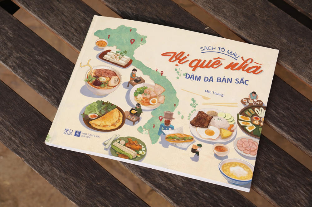 Sách Tô Màu - Vị Quê Nhà - Đậm Đà Bản Sắc - Ảnh 4
