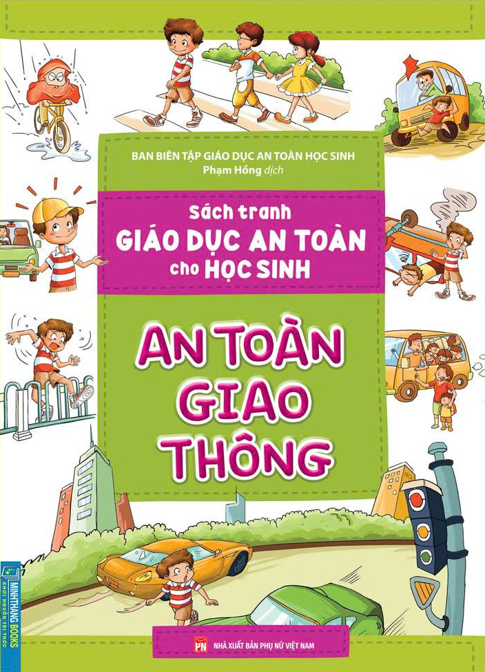 Sách Tranh Giáo Dục An Toàn Cho Học Sinh - An Toàn Giao Thông - Ảnh 2