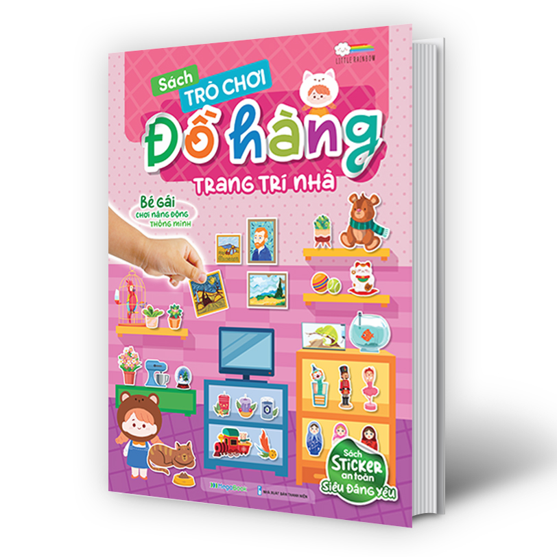 sách trò chơi đồ hàng - trang trí nhà - Ảnh 2