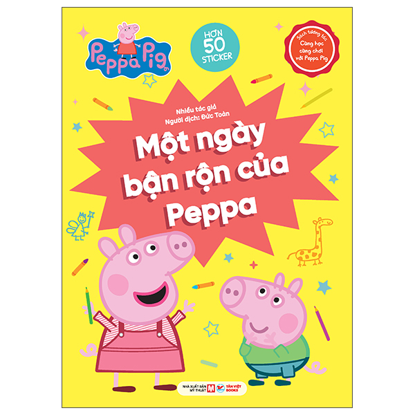 Sach Tuong Tac - Cung Hoc Cung Choi Voi Peppa Pig - Mot Ngay Ban Ron Cua Peppa