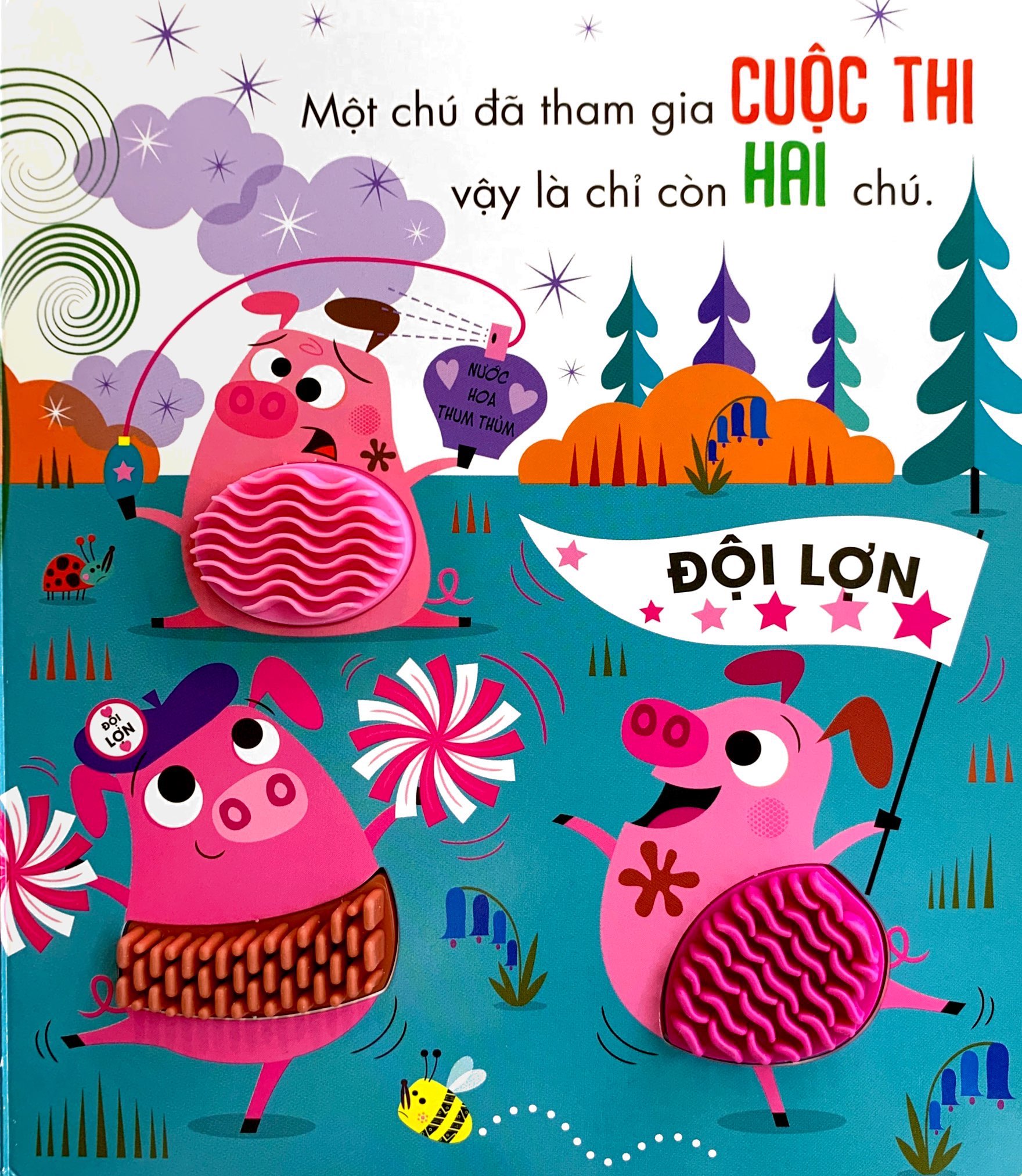 sách tương tác thông minh - đừng chạm vào lợn con lem nhem - Ảnh 5