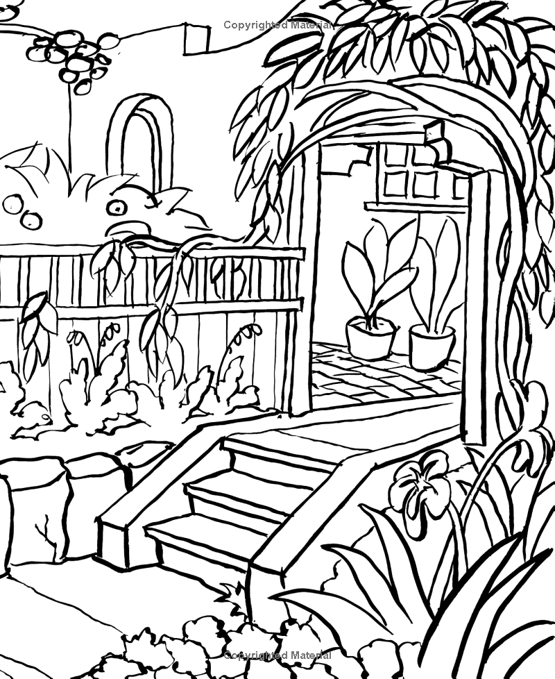 sacred places: a mindful journey and coloring book - Ảnh 12