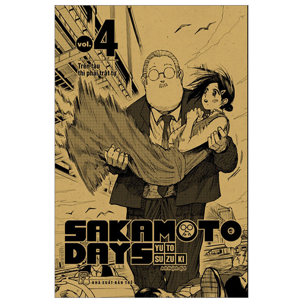 sakamoto days - tập 4 - trên tàu thì phải trật tự