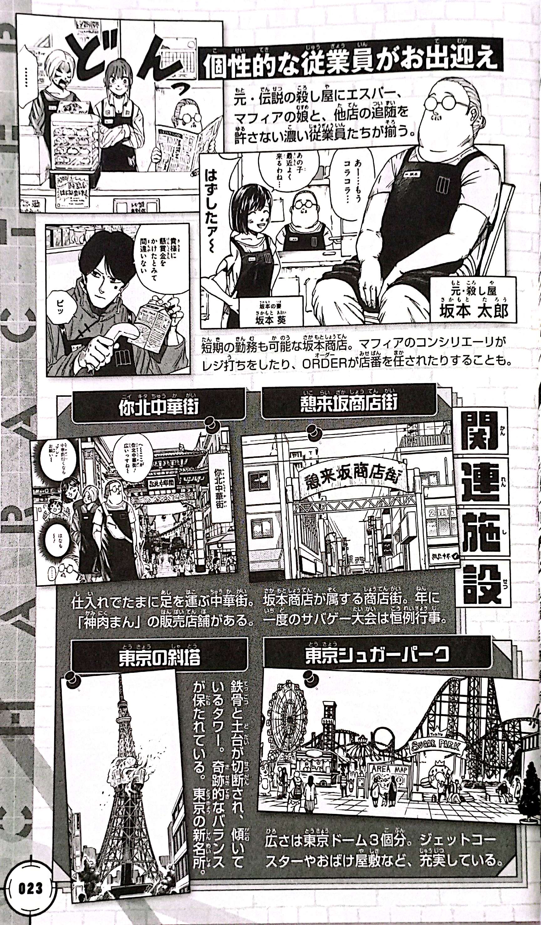 『SAKAMOTO DAYS』公式ファンブック 殺し屋ファイル - Sakamoto Days Official Fanbook Koroshiya File - Ảnh 8