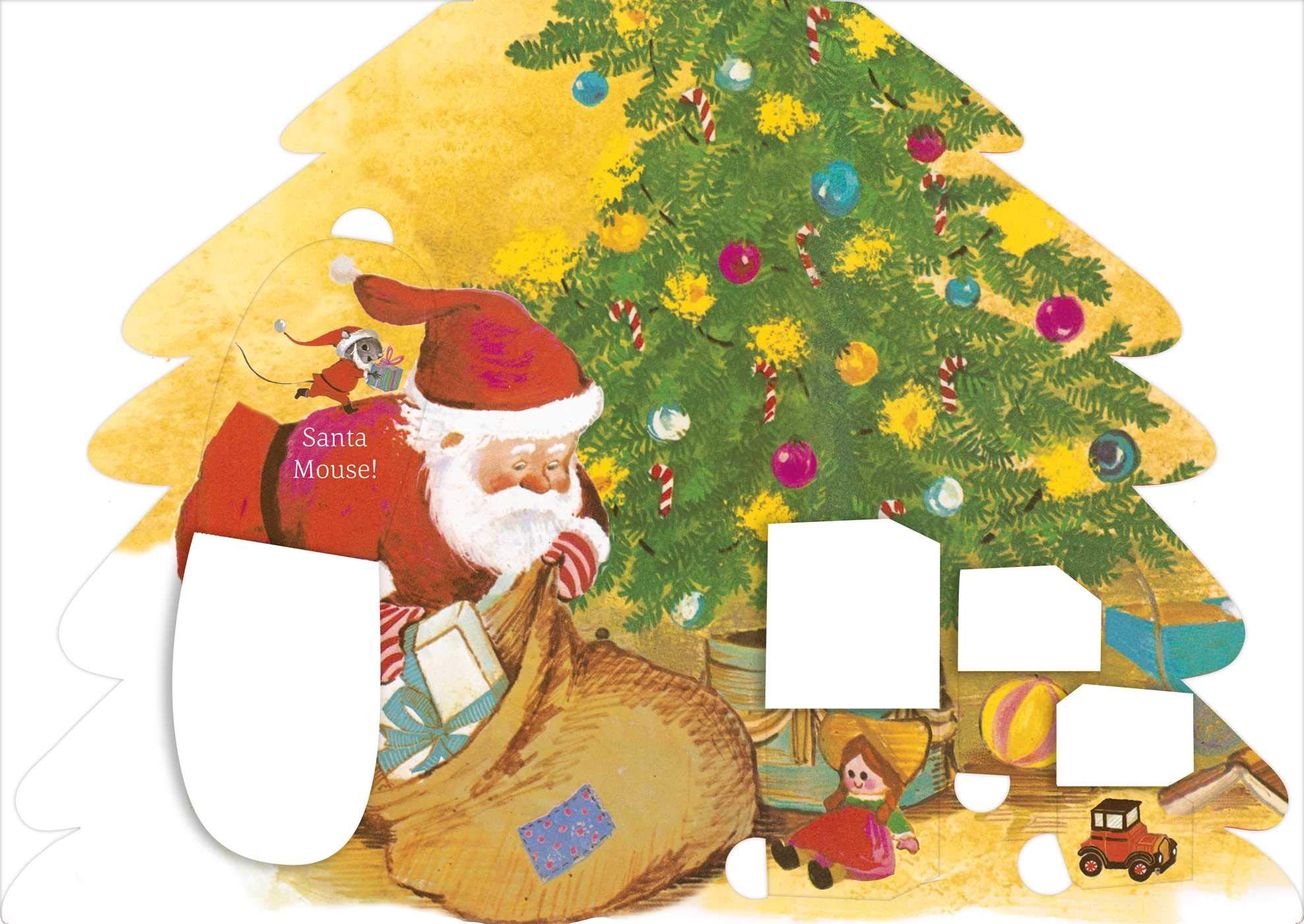 santa mouse christmas surprise: a lift-the-flap book - Ảnh 4