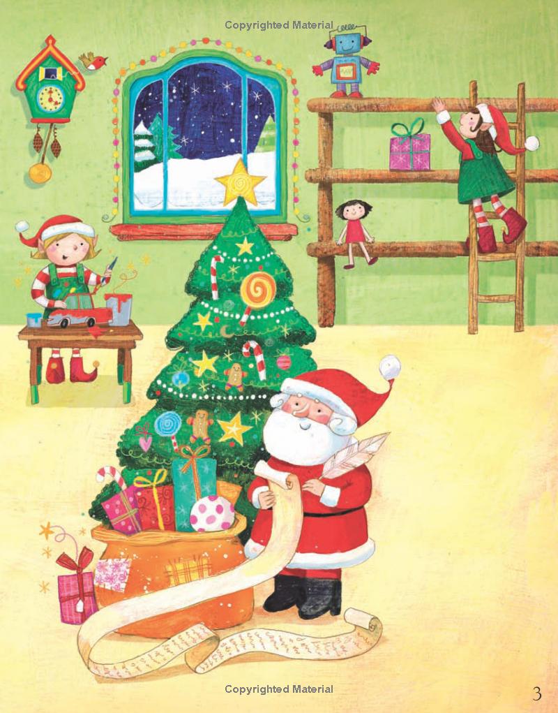 santa sticker & colouring book - Ảnh 5