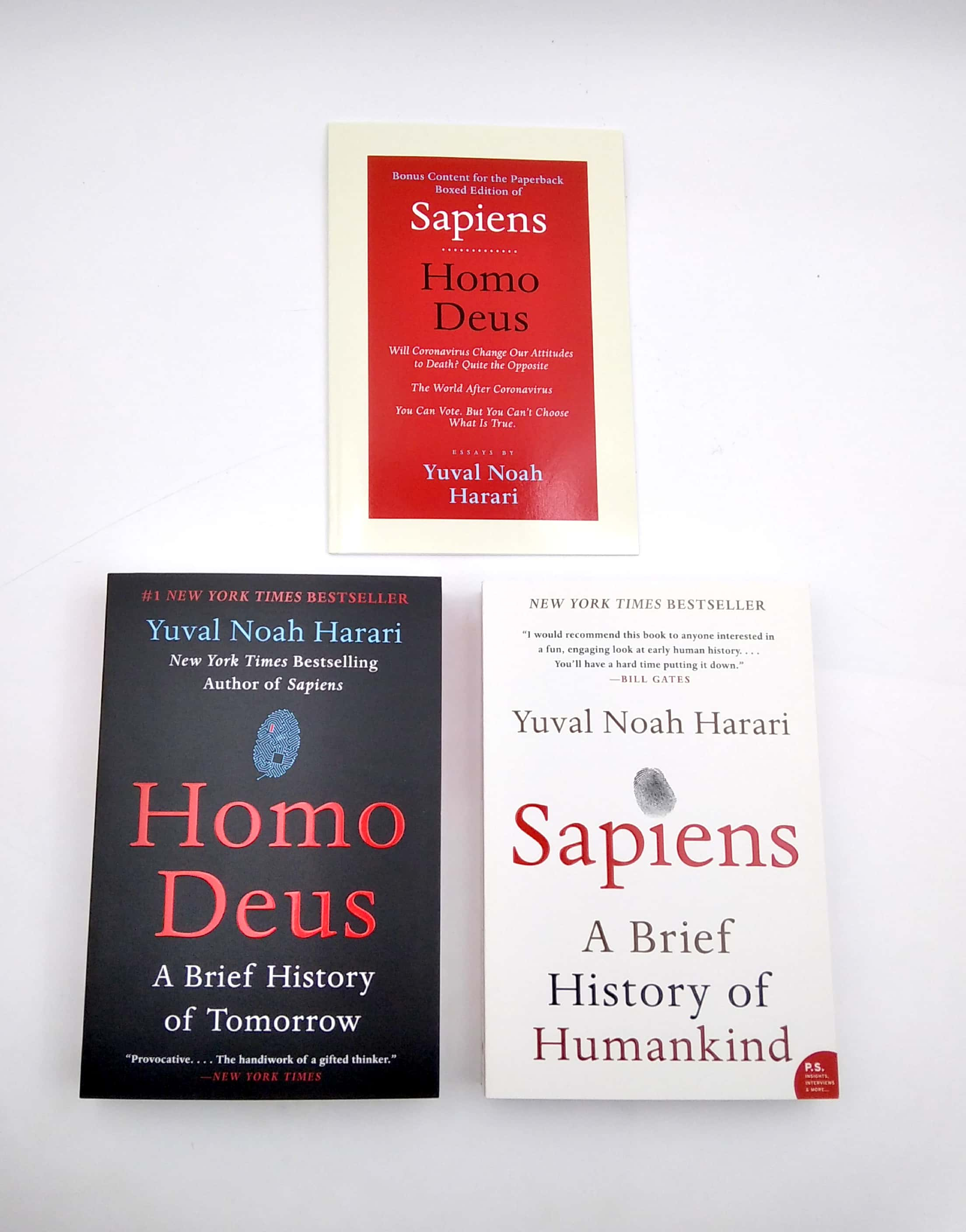 sapiens/homo deus box set w/bonus material - Ảnh 10