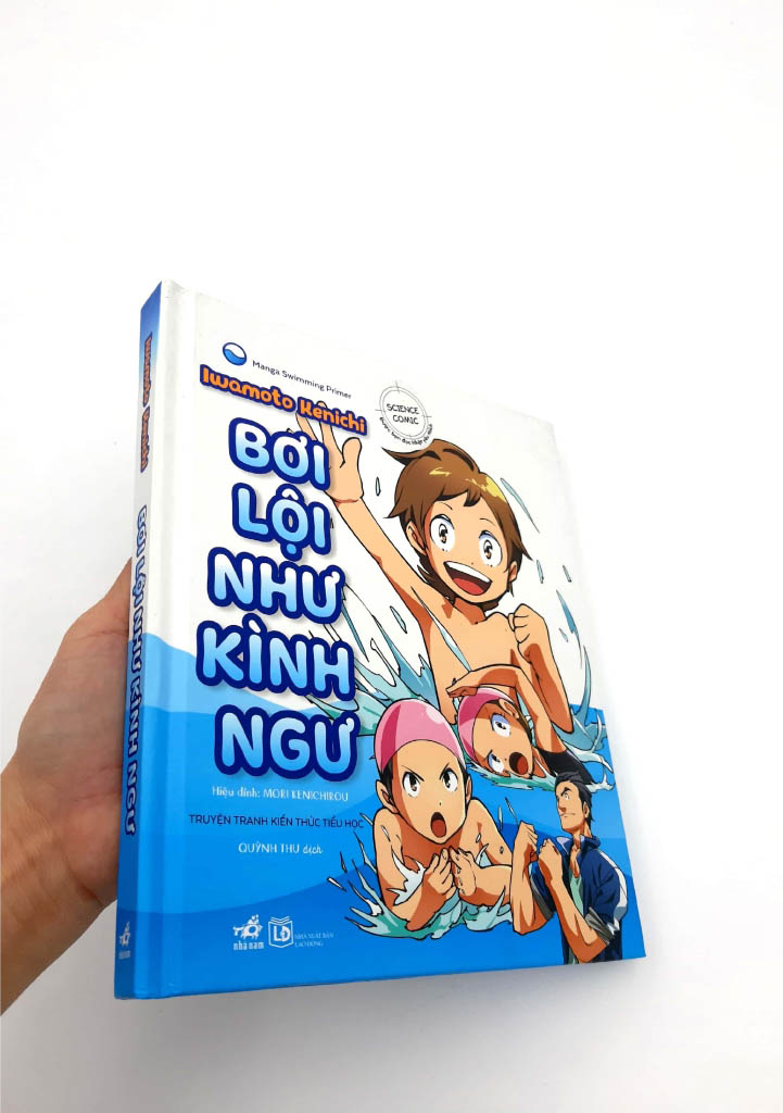 science comic - bơi lội như kình ngư - Ảnh 9