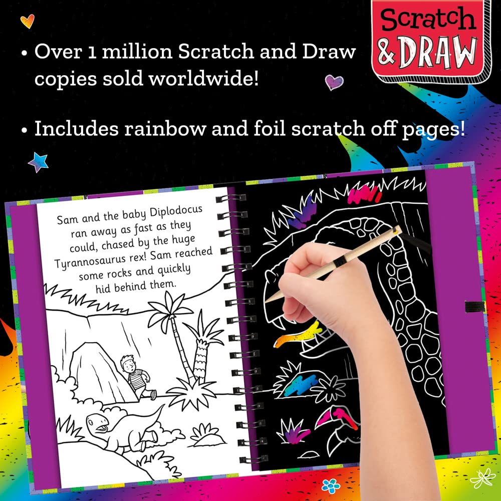 scratch & draw - dinosaurs - Ảnh 2
