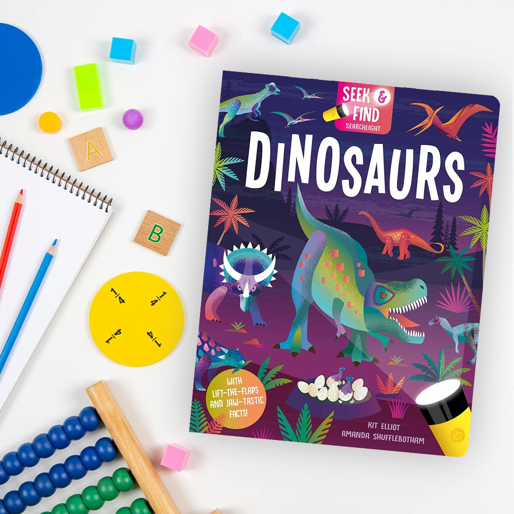 seek and find dinosaurs (seek & find - searchlight books) - Ảnh 4