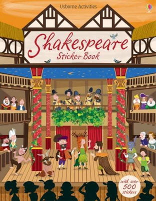 shakespeare sticker book