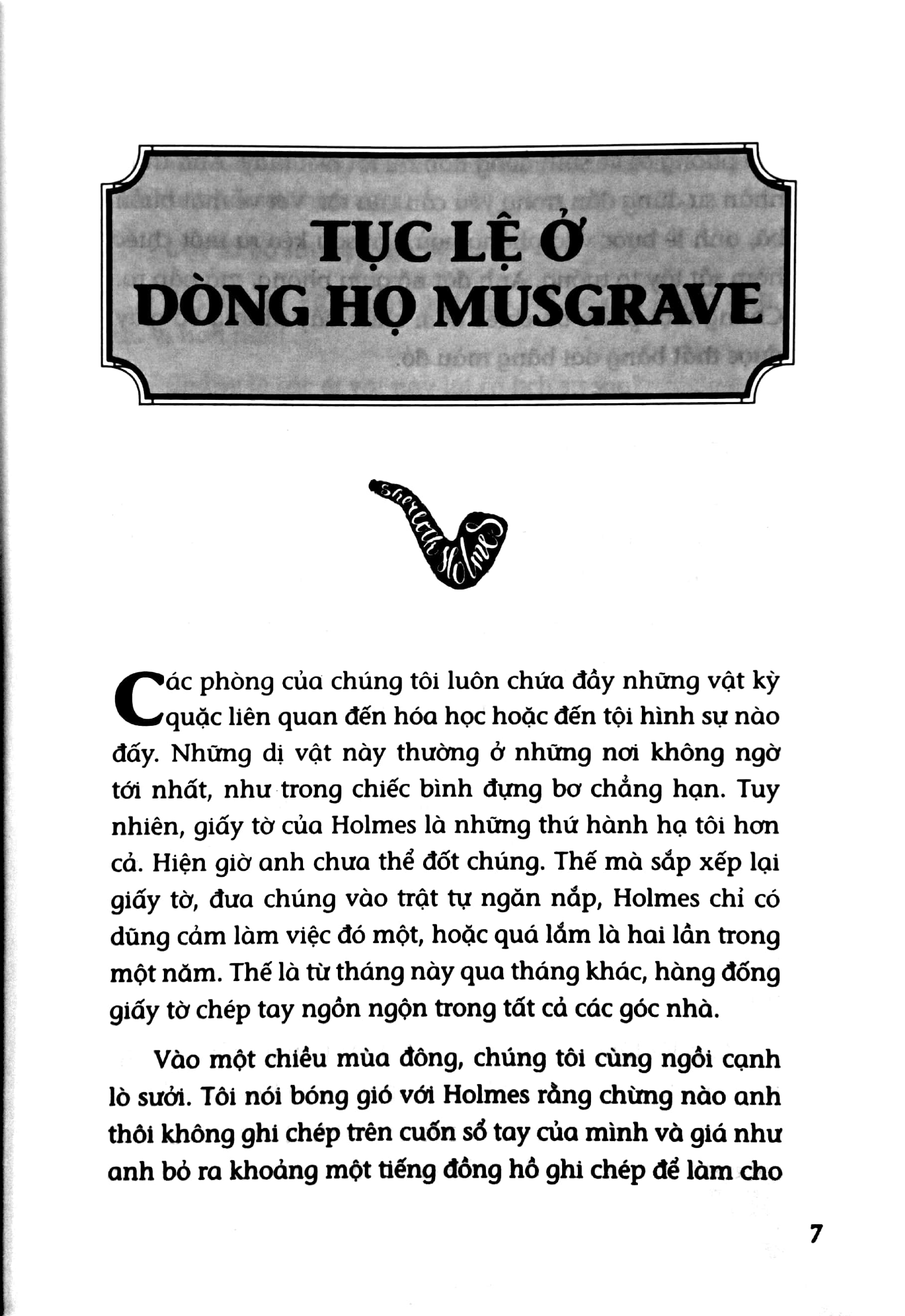 sherlock holmes - công việc sau cùng của holmes - Ảnh 4