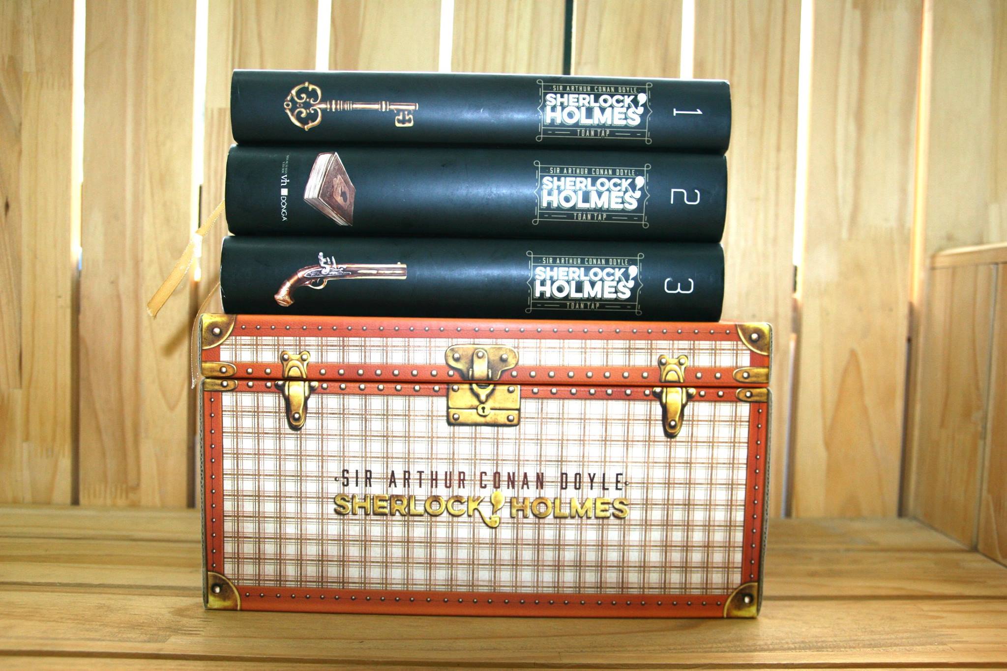 sherlock holmes toàn tập (bộ hộp 3 tập - bìa cứng) - Ảnh 7