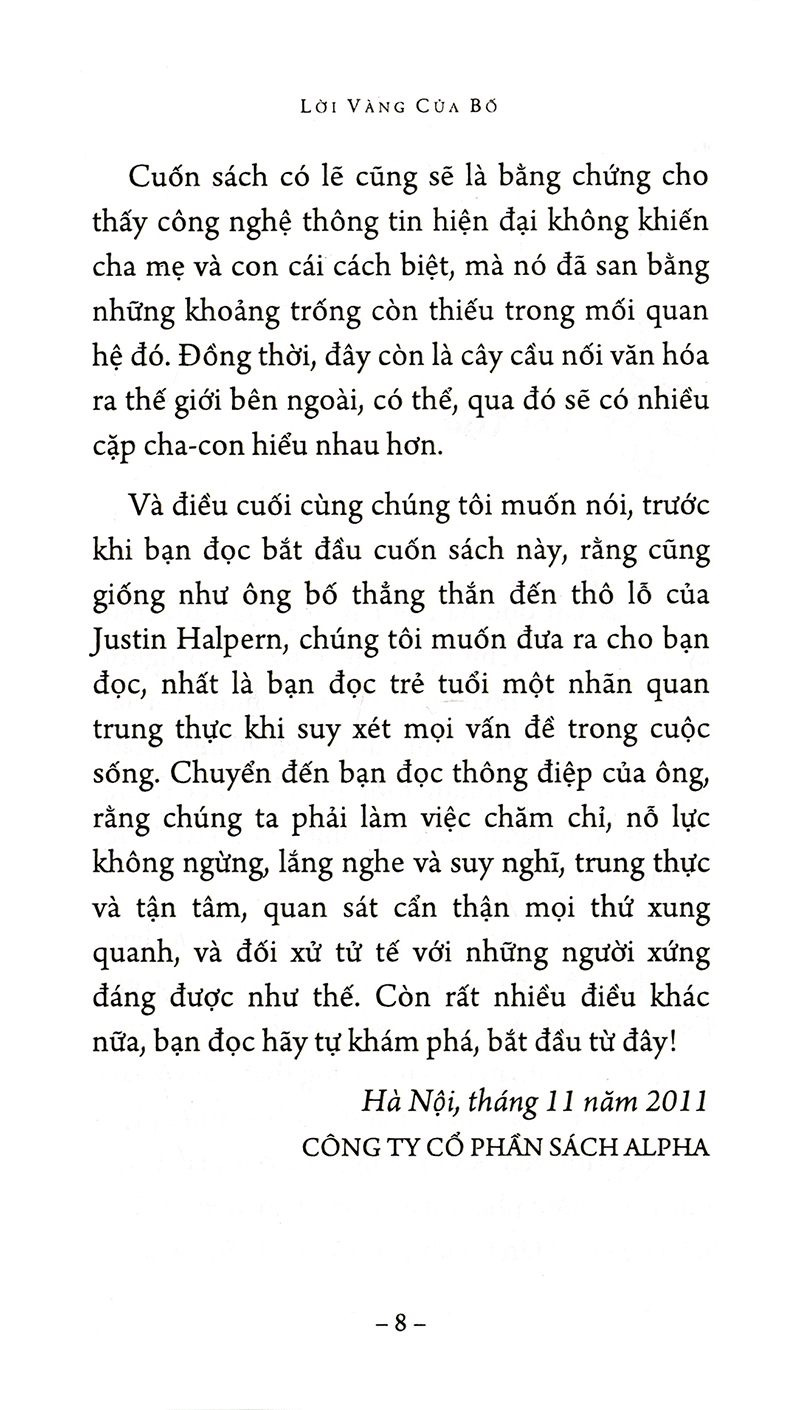shit my dad says - lời vàng của bố (tái bản 2024) - Ảnh 6