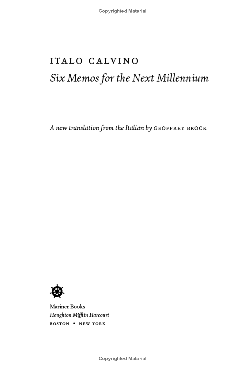 six memos for the next millennium - Ảnh 11