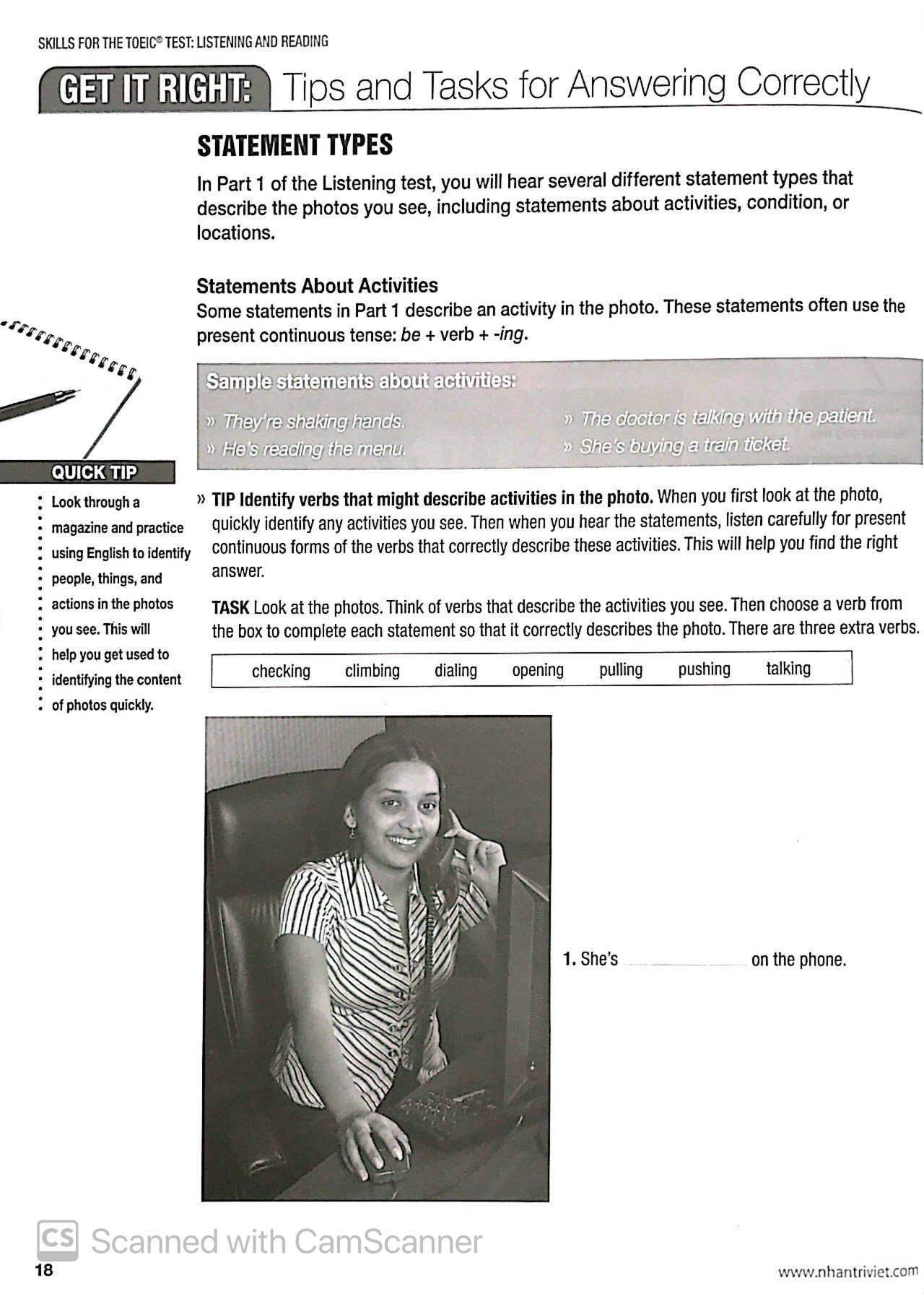 skills for the toeic test_listening and reading (+cd) - Ảnh 7