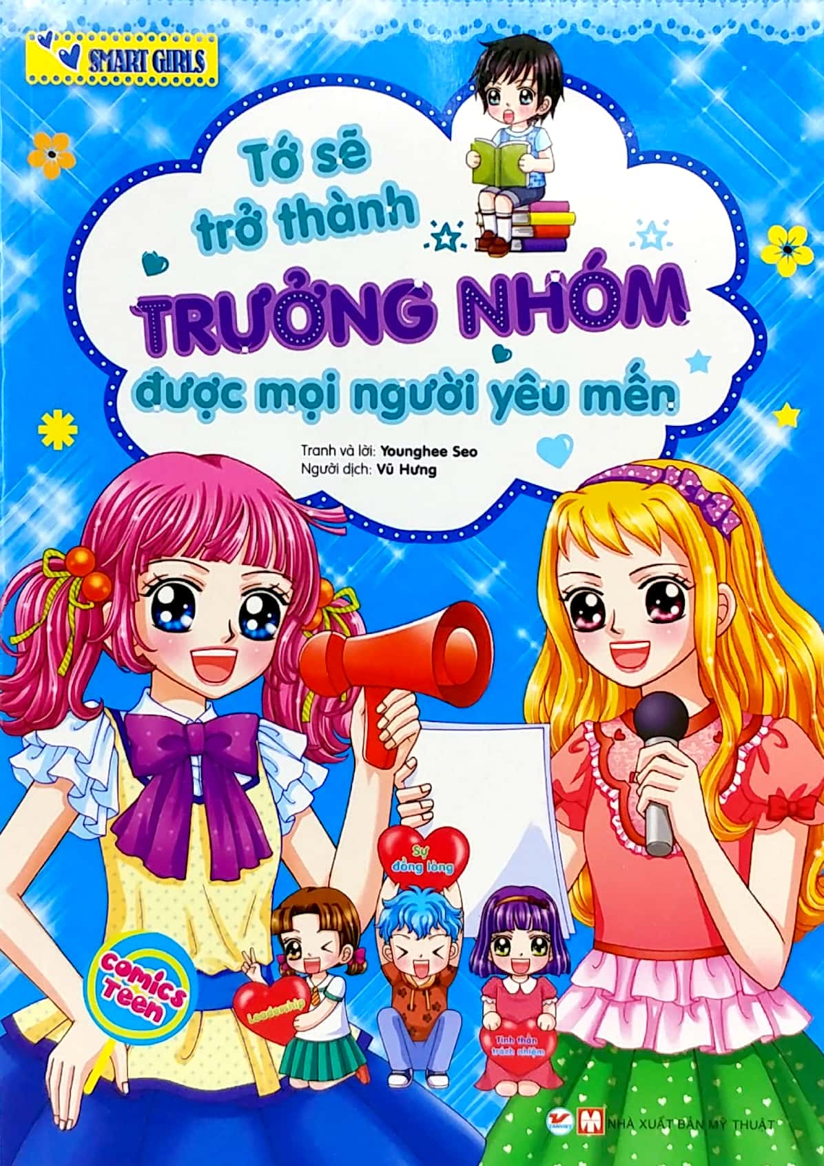 smart girls - tớ sẽ trở thành trưởng nhóm được mọi người yêu mến - Ảnh 3