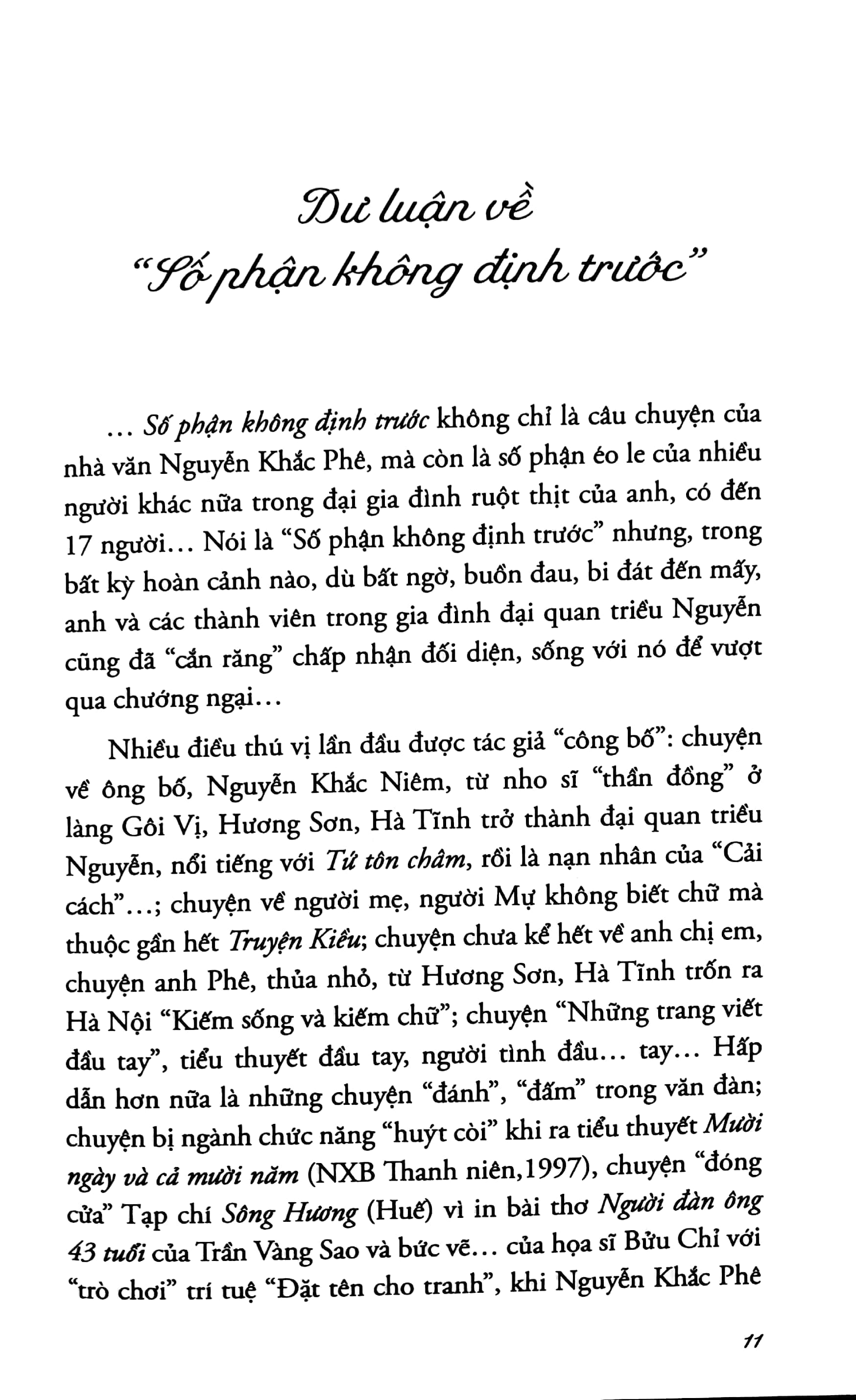 số phận không định trước - Ảnh 2