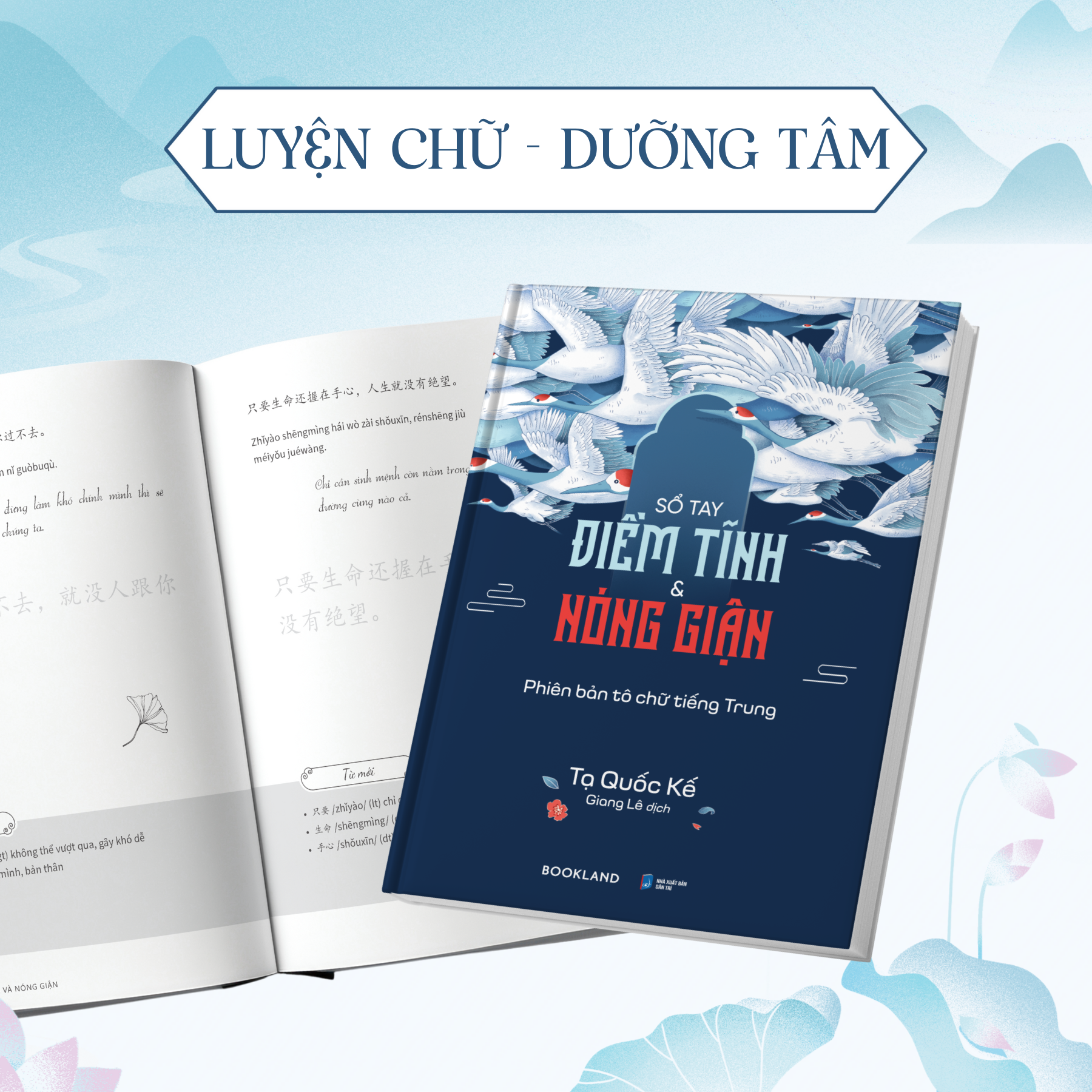 Sổ Tay Điềm Tĩnh Và Nóng Giận - Phiên Bản Tô Chữ Tiếng Trung - Ảnh 4