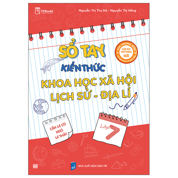 Sổ Tay Kiến Thức Khoa Học Xã Hội Lịch Sử-Địa Lí Lớp 7
