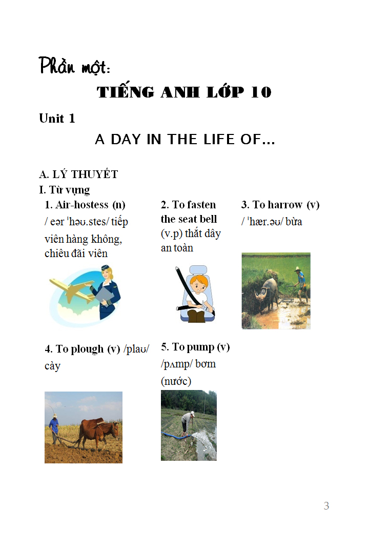 sổ tay tiếng anh trung học phổ thông (lớp 10 - 11 - 12) - Ảnh 6