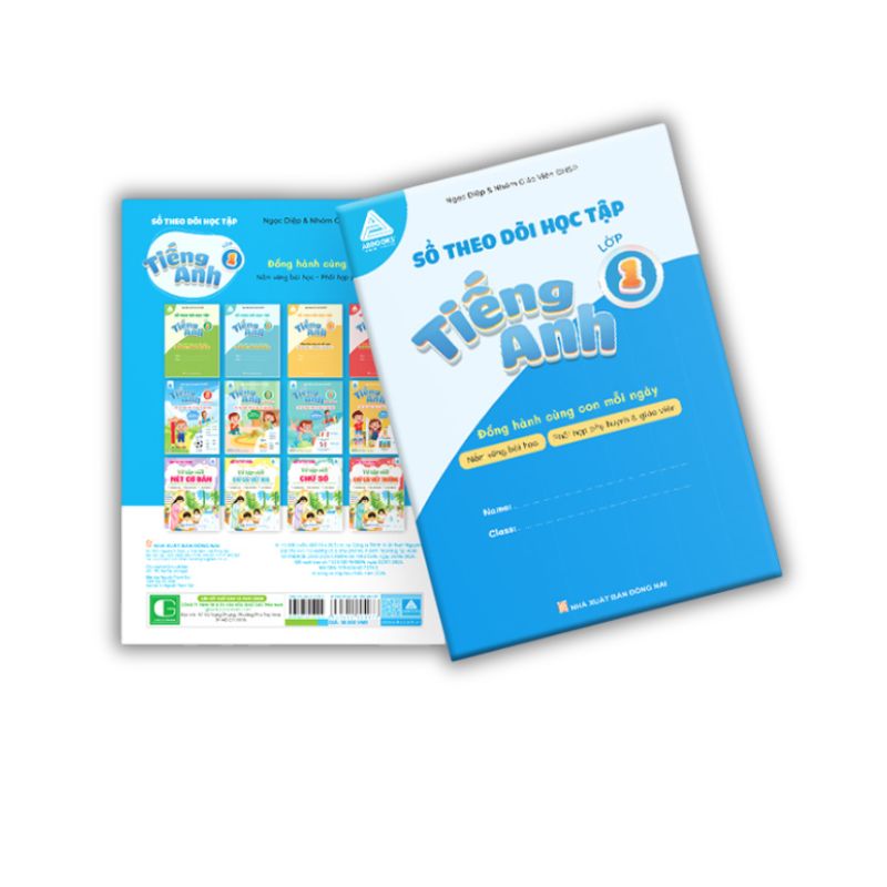 Sổ Theo Dõi Học Tập - Tiếng Anh Lớp 1 - Đồng Hành Cùng Con Mỗi Ngày - Ảnh 2