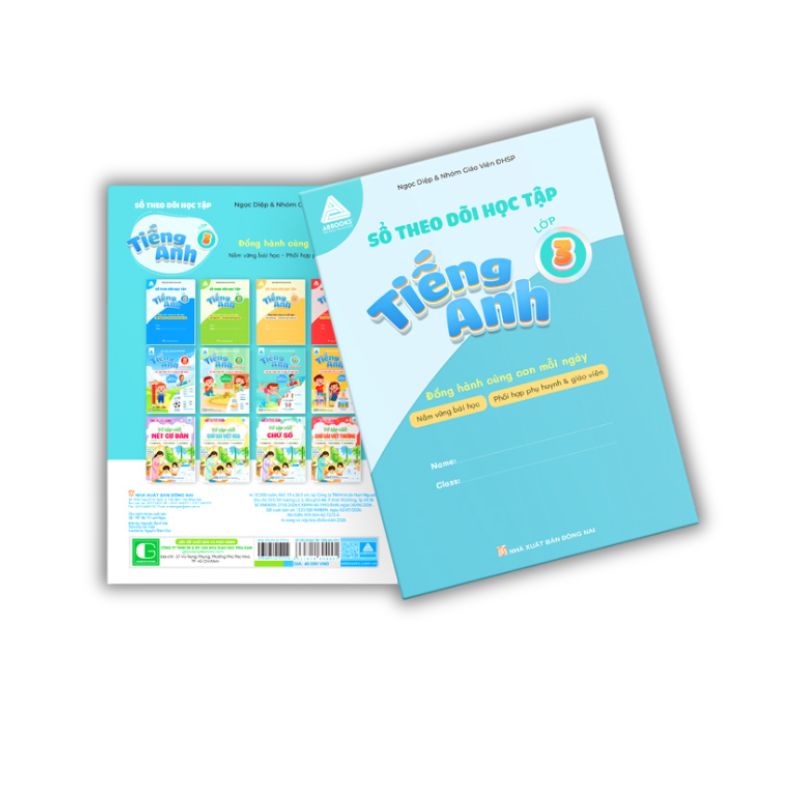 Sổ Theo Dõi Học Tập - Tiếng Anh Lớp 3 - Đồng Hành Cùng Con Mỗi Ngày - Ảnh 2