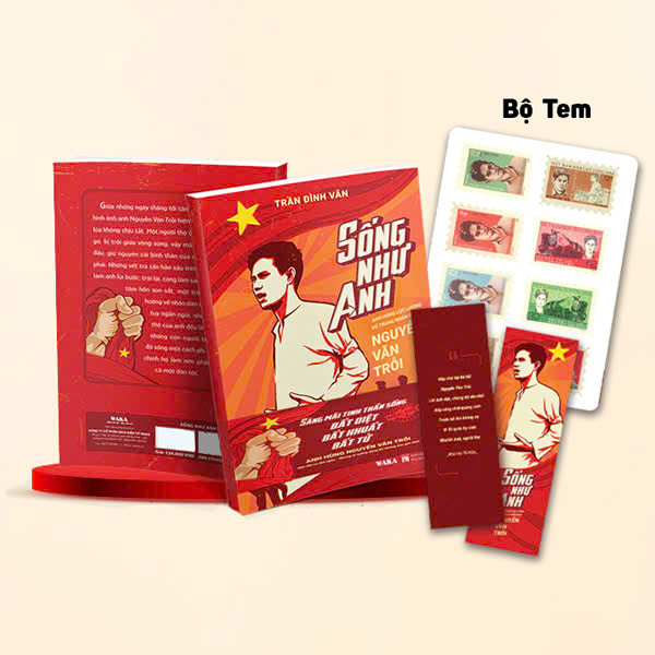 Song Nhu Anh - Anh Hung Luc Luong Vu Trang Nhan Dan Nguyen Van Troi - Ban Dac Biet - Tang Kem Dai Sach +  Bookmark + Bo Tem + Sach Audio +  Album Anh + Thu Tay + Khan Mui Xoa - Ảnh 10