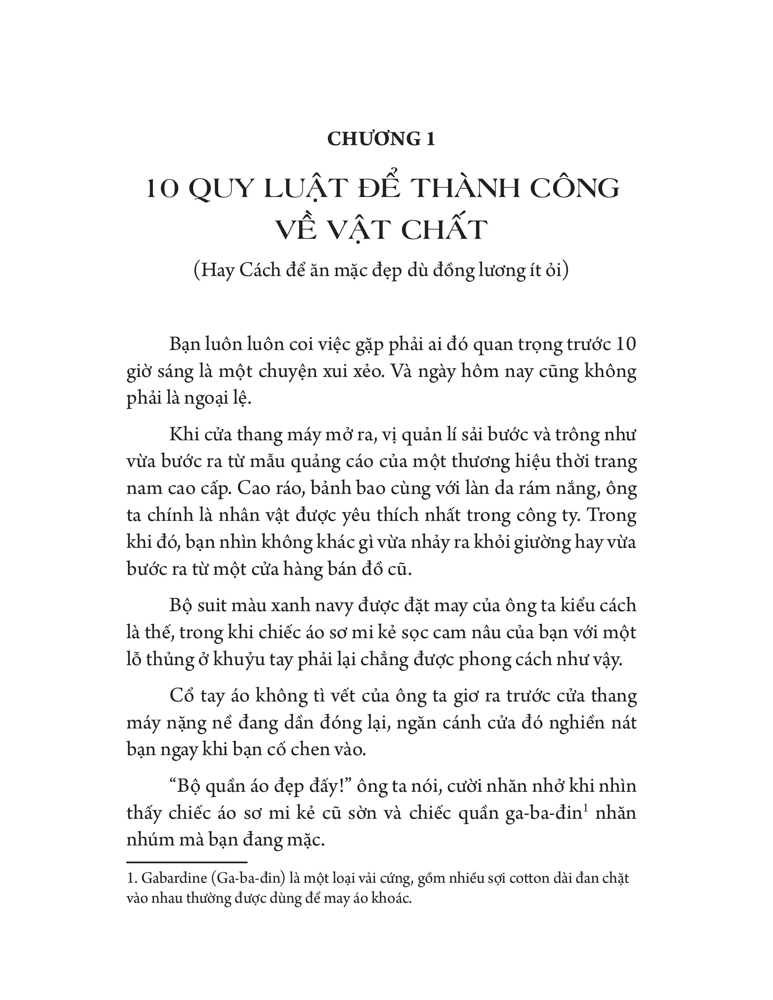 sống sang với chiếc ví mỏng - Ảnh 13