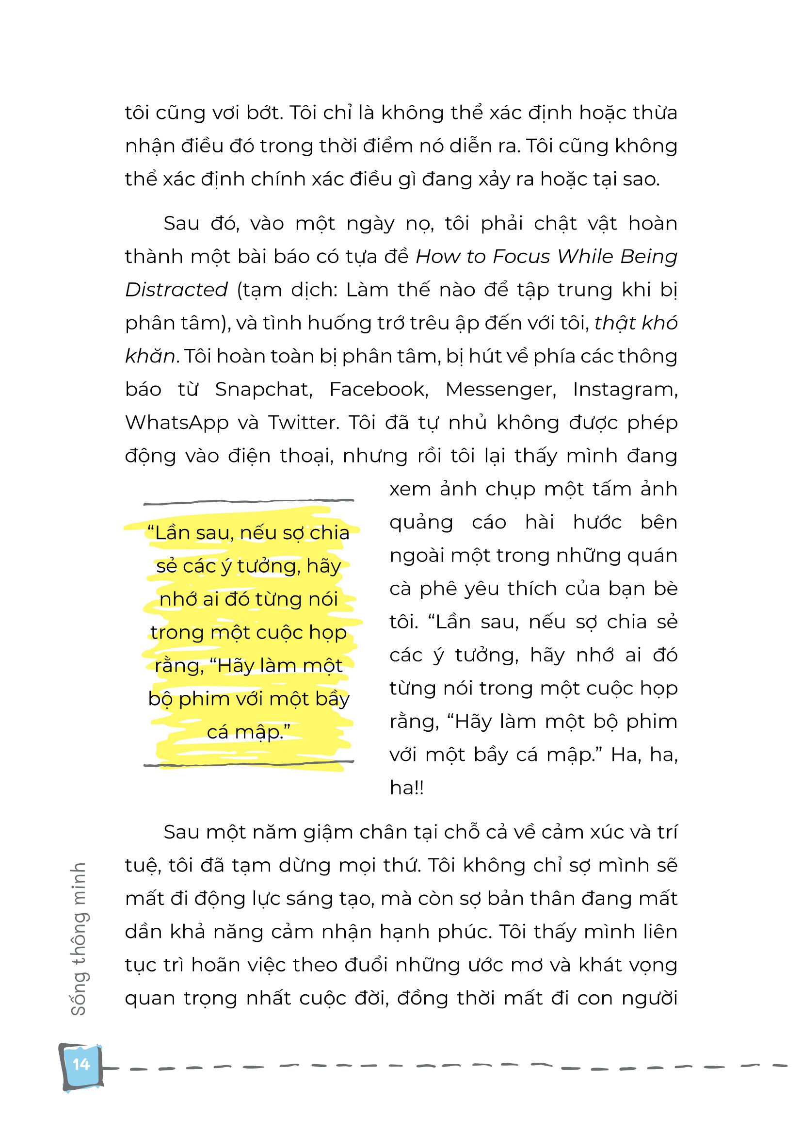 sống thông minh - kiểm soát sự phân tâm trong thời đại số và tận hưởng cuộc sống trọn vẹn - Ảnh 15