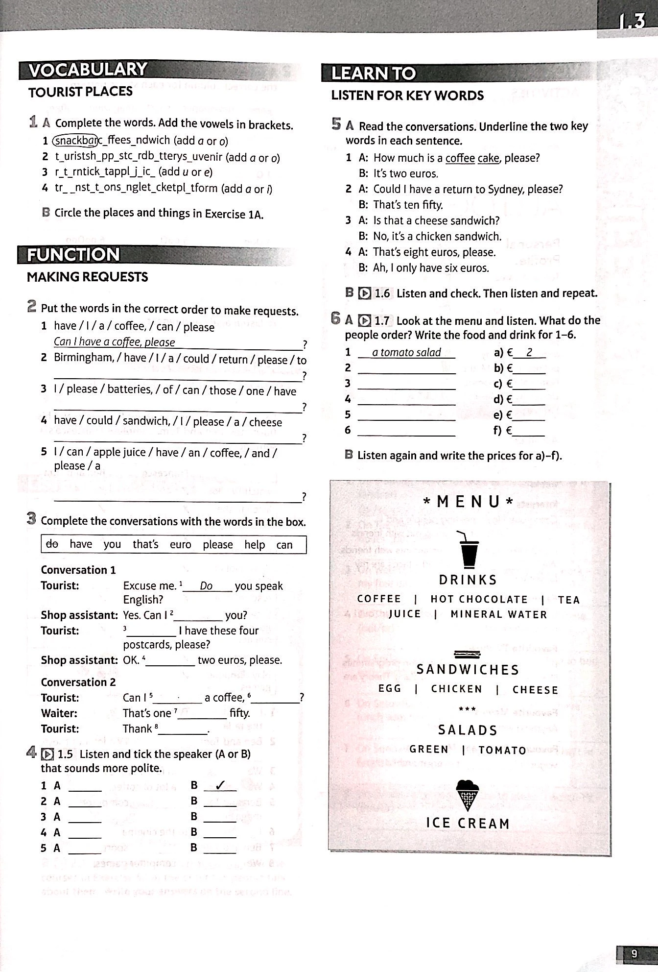 speakout elementary 2nd edition workbook with key - Ảnh 8