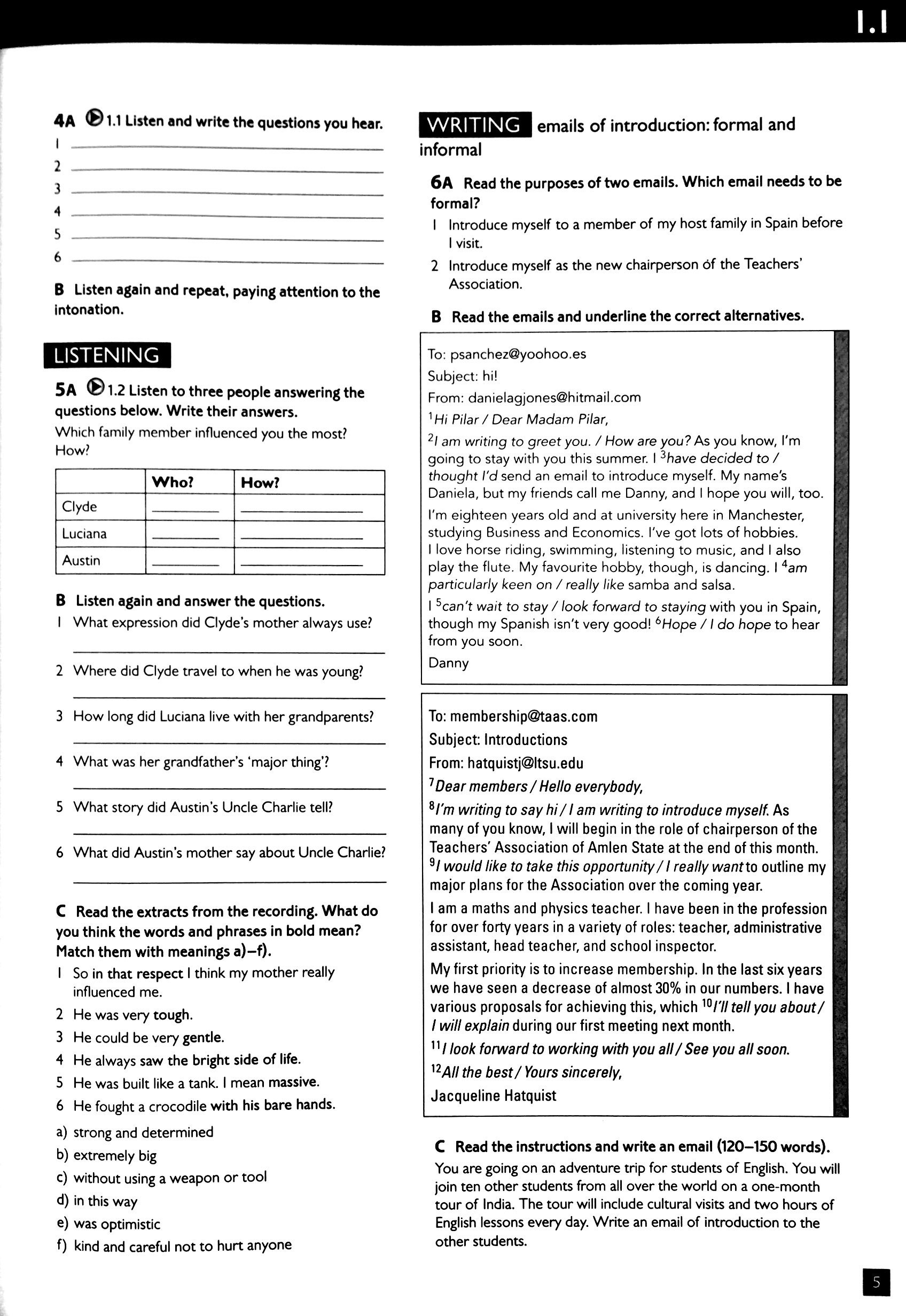 speakout intermediate level workbook with key and audio cd - Ảnh 3